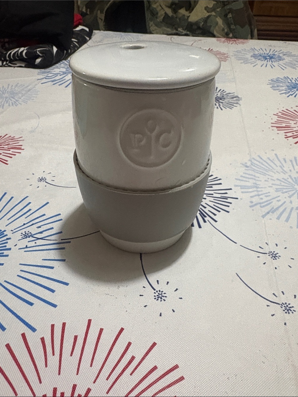 PAMPERED CHEF CERAMIC EGG COOKER